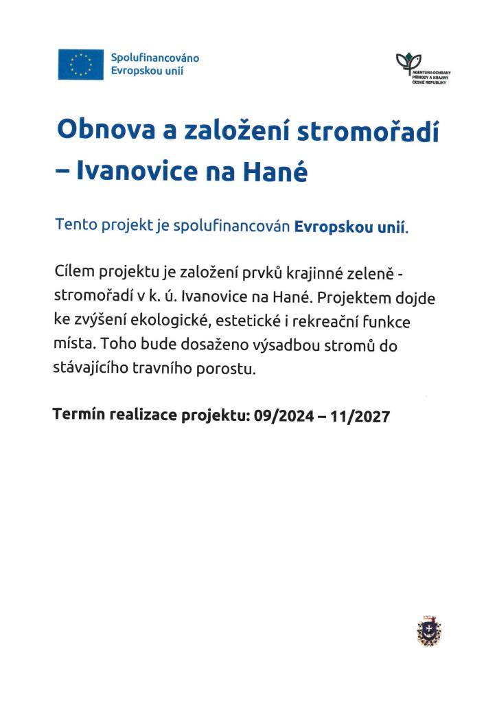 Tento projekt je spolufinancován Evropskou unií.