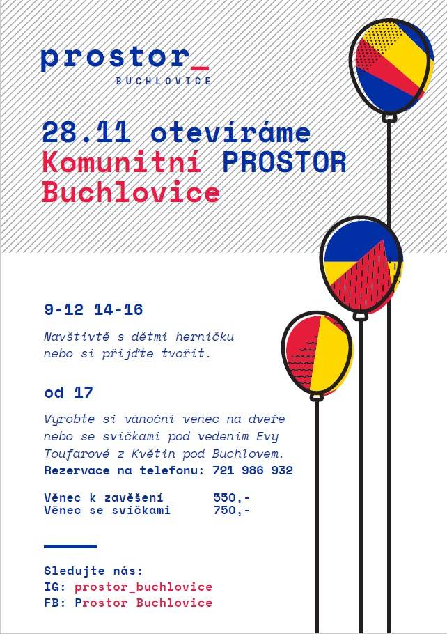 - otevření v pátek 28.11.2025