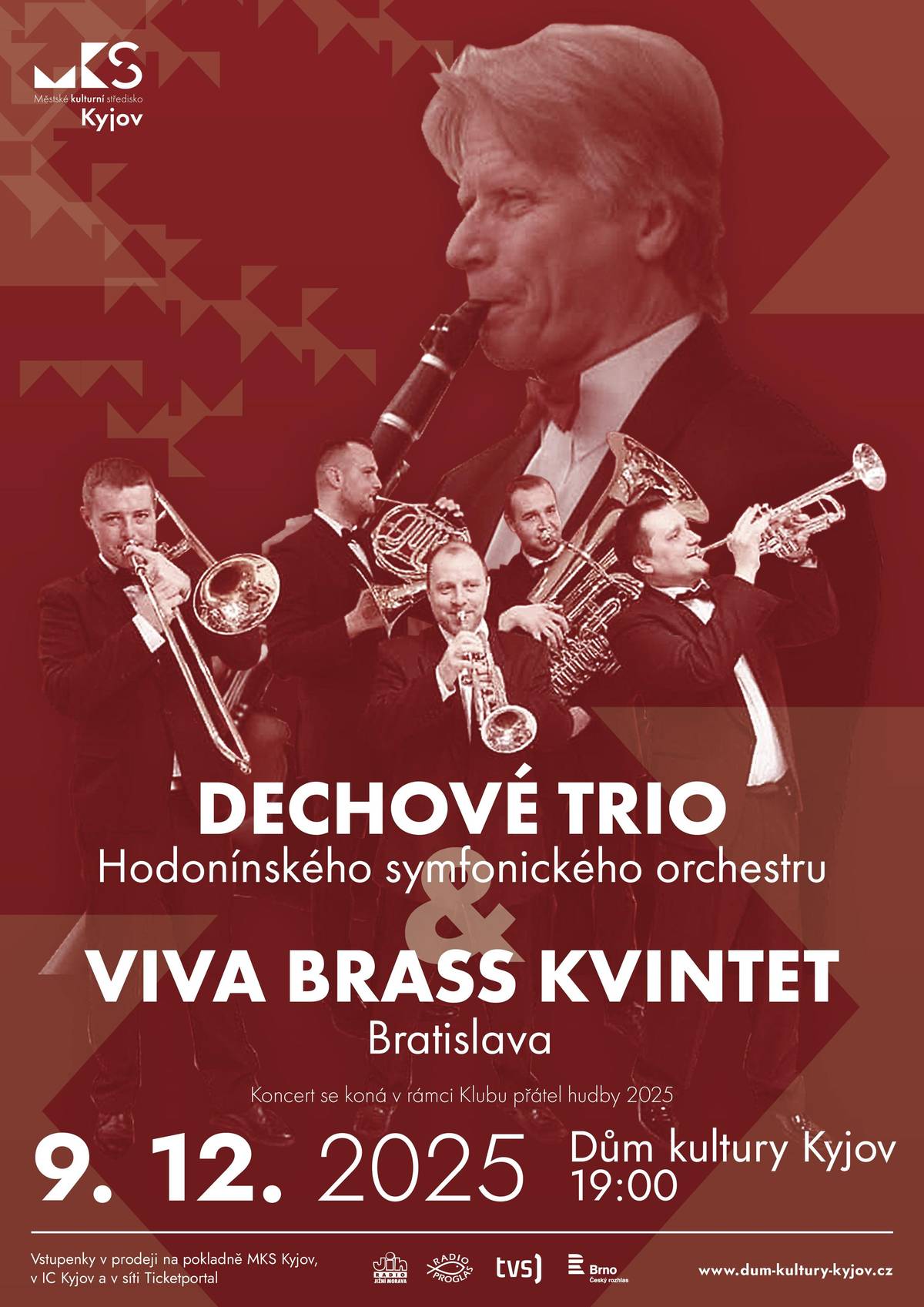 Speciální vánoční koncert v Domu kultury v Kyjově v úterý 9. prosince od 19 hodin.