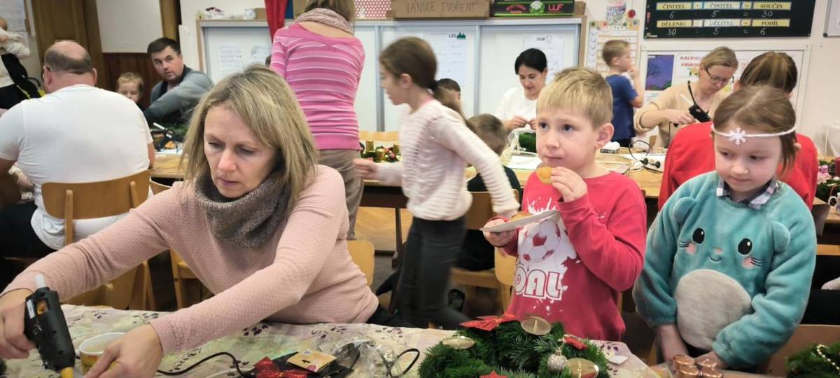 Krásné předvánoční tvoření