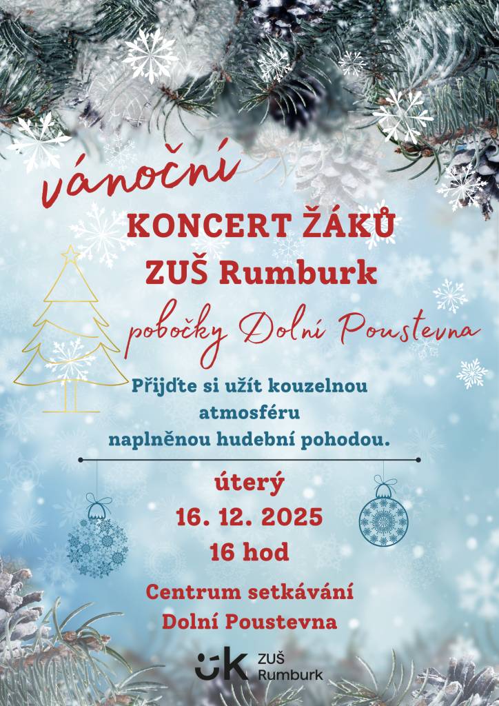 Kdy: úterý 16.12.2025  Od : 16 hodin  Kde: Centrum setkávání