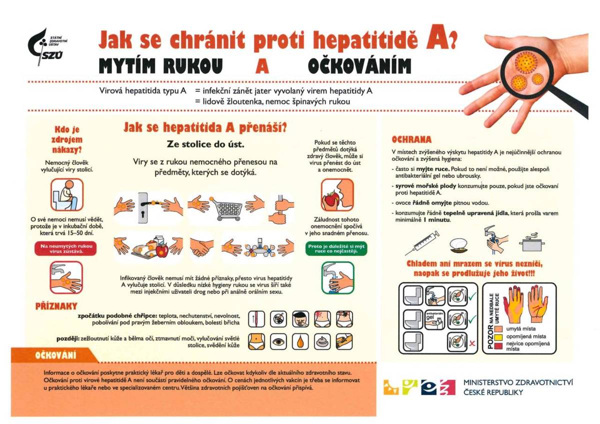 Jak se chránit proti hepatitidě A ?