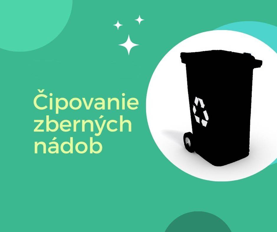 Čipovanie zberných nádob