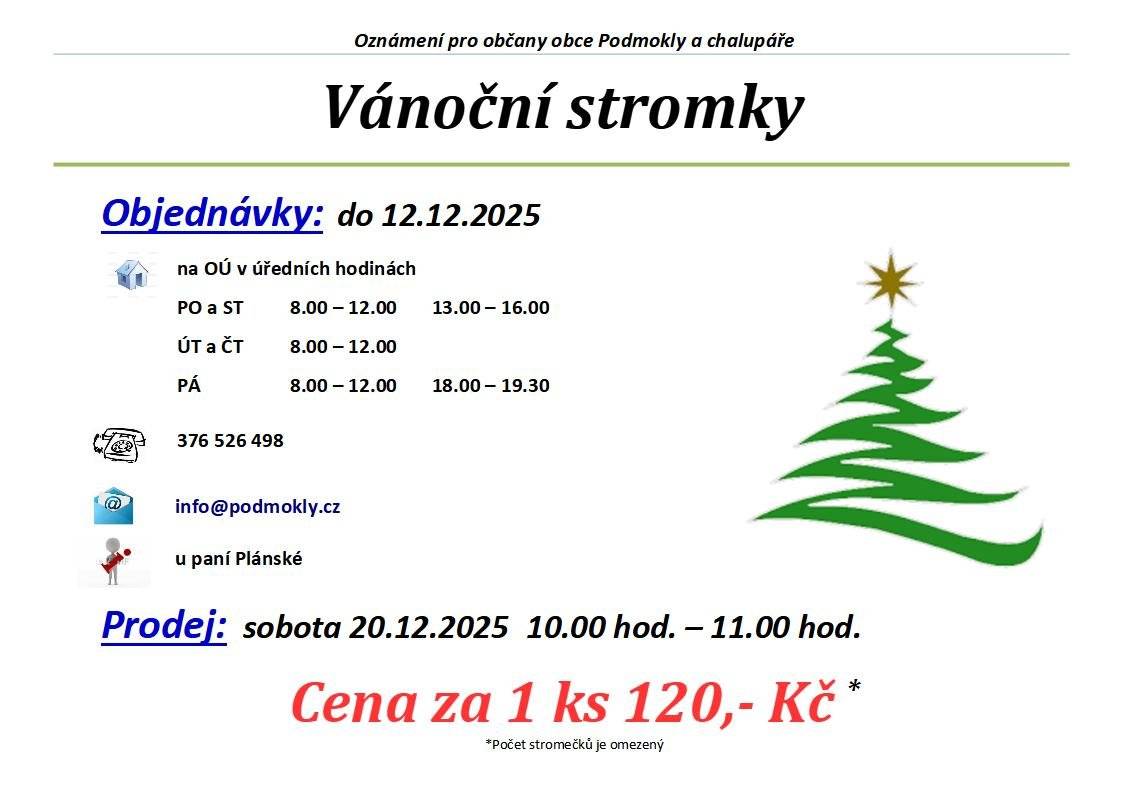 objednávka 🌲