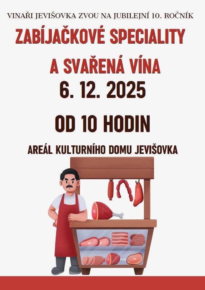 1/  Vážení občané, byly zahájeny výkopové práce projektu spol. EG.D a obce Jevišovka pro uložení kabelů vysokého a nízkého napětí a veřejného osvětlení. Práce budou probíhat postupně v ulici Školní, Hrušovanské, Zahradní, Široké, Sklepní a části Drnholecké.  Žádáme o trpělivost a pochopení při částečném záboru zelených i parkovacích ploch a komunikací. K závěru akce bude vše uvedeno do původního stavu. Děkujeme. 2/  Společnost EG.d oznamuje občanům, že v pondělí 1. prosince v době od 7,25 do 15 hodin bude přerušena dodávka elektrické energie všem domácnostem napájeným z trafostanice Sklepy a Hřbitov. Seznam nemovitostí, kterých se to týká, naleznete na úřední desce obce Jevišovka. 3/  Zveme občany na slavnostní rozsvícení Vánočního stromu v naší obci. Sejdeme se v sobotu 29. 11. v 16 hodin na areálu za kulturním domem, kde nás děti z mateřské i základní školy potěší svým kulturním vystoupením a po rozsvícení stromu se můžete zahřát horkým čajem a svařeným vínem. Součástí bude také malý jarmark vánočních dekorací od dětí z mateřské školy a také od jiných prodejců. Uvítáme od vás sladké či slané občerstvení na společný stůl. Přijďte s námi slavnostně zahájit letošní advent.