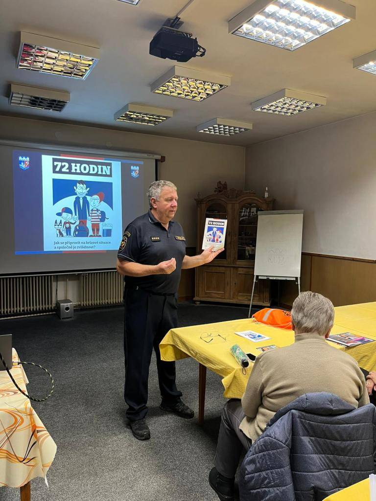 přednáška přinesla praktické tipy i pohled do zákulisí hasičů