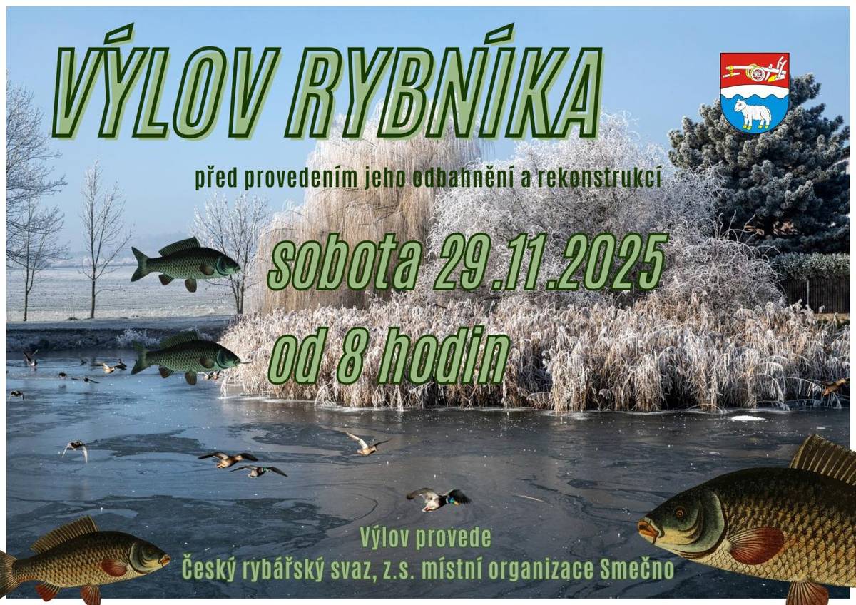 sobota 29. listopadu od 8 hodi