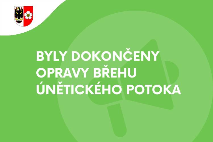 Zaměstnanci Povodí Vltavy dokončili opravy břehu Únětického potoka, zasypali nátržky a zpevnili poškozený břeh kameny.    Cesta bude tedy pro pěší už příjemnější a budeme doufat, že nám zase chvíli vydrží kompaktní. :-)    Foto. St. Hejl.