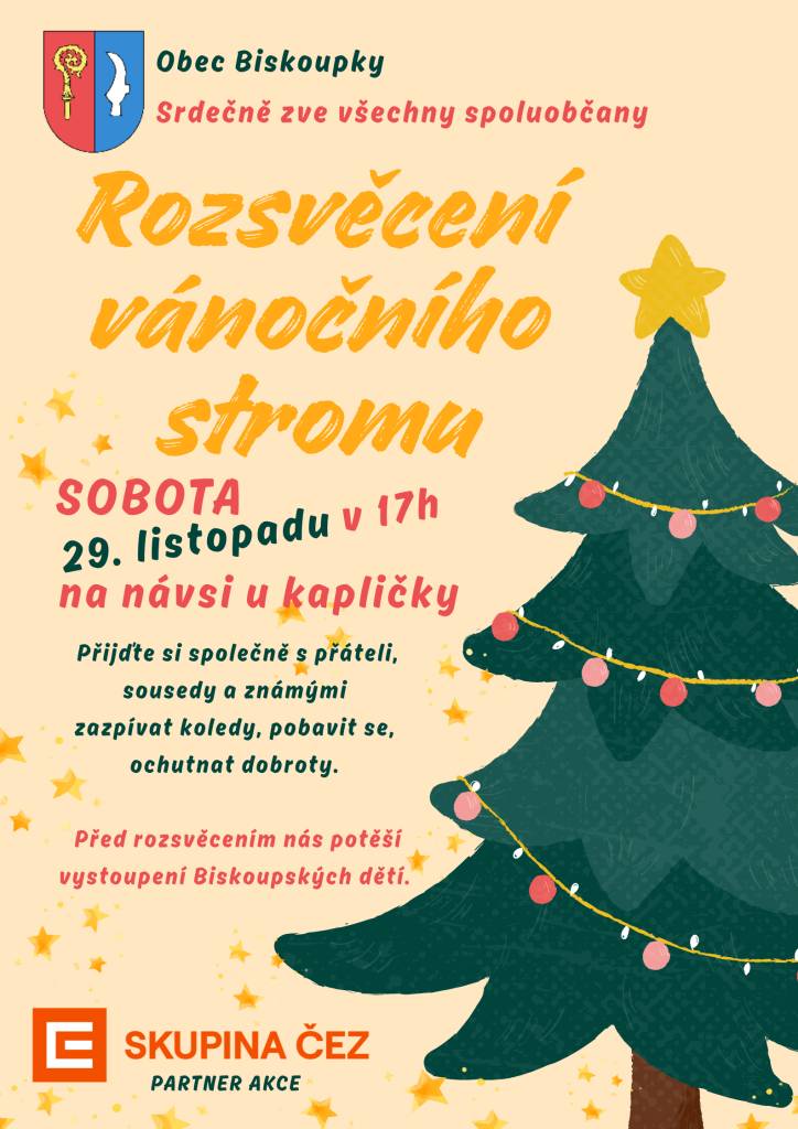 Rozsvěcení vánočního stromu