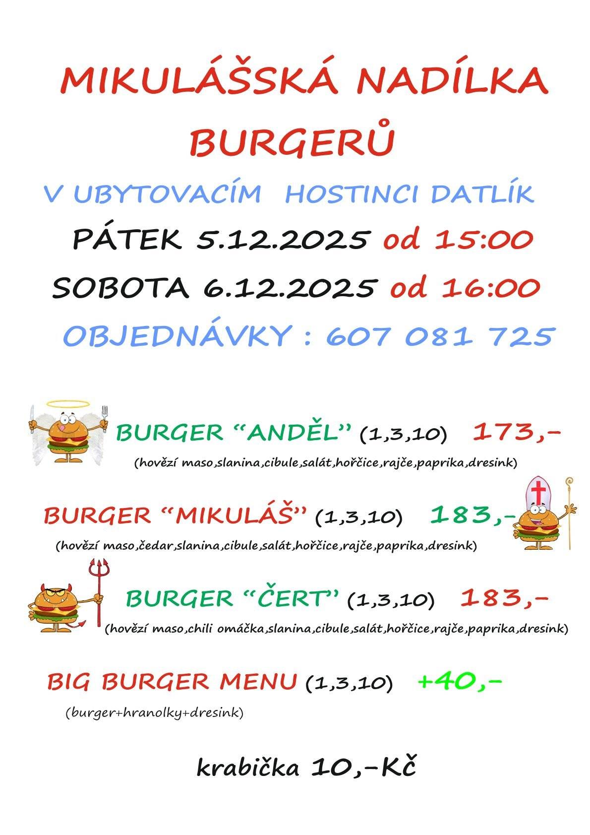 v Ubytovacím hostinci Datlík