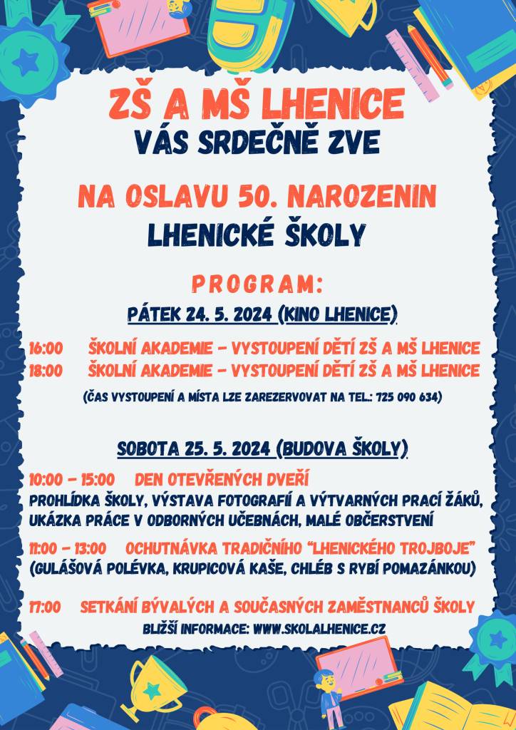 SRDEČNĚ VŠECHNY ZVEME NA ŠKOLNÍ AKADEMII A DEN OTEVŘENÝCH DVEŘÍ