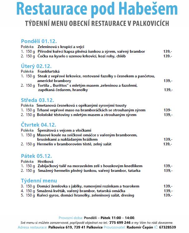 Restaurace pod Habešem