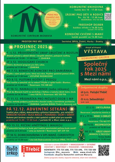 Program na prosinec 2025