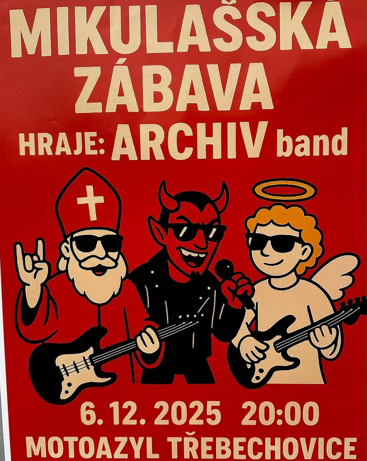 Mikulášská zábava v Motoazylu