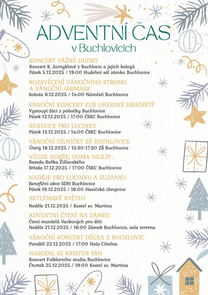Adventní čas v Buchlovicích