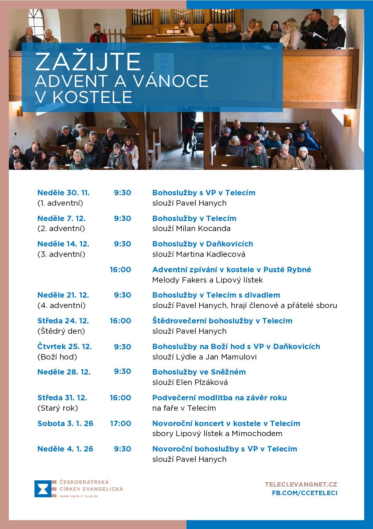 Advent a vánoce v kostele