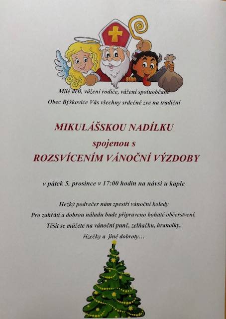 Milé děti, vážení rodiče, vážení spoluobčané