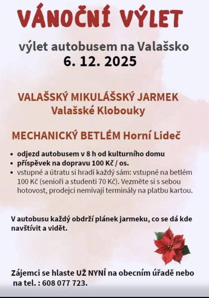 Vážení občané, milí přespolní,