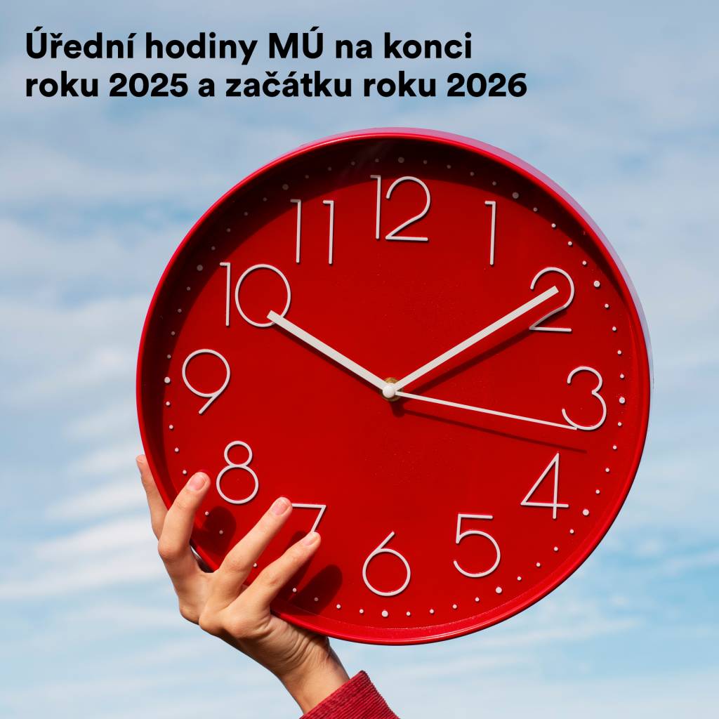 Vážení občané,  rádi bychom vás informovali o úředních hodinách Městského úřadu ve Štramberku na konci roku 2025 a na začátku roku 2026.