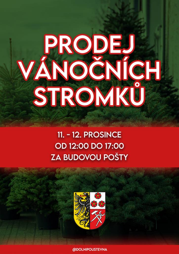 Kde: za budovou pošty  Kdy: 11. - 12.12.2025  Od : 12 hod.- 17 hod.