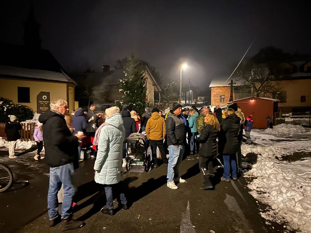 Rozsvícení vánočního stromu