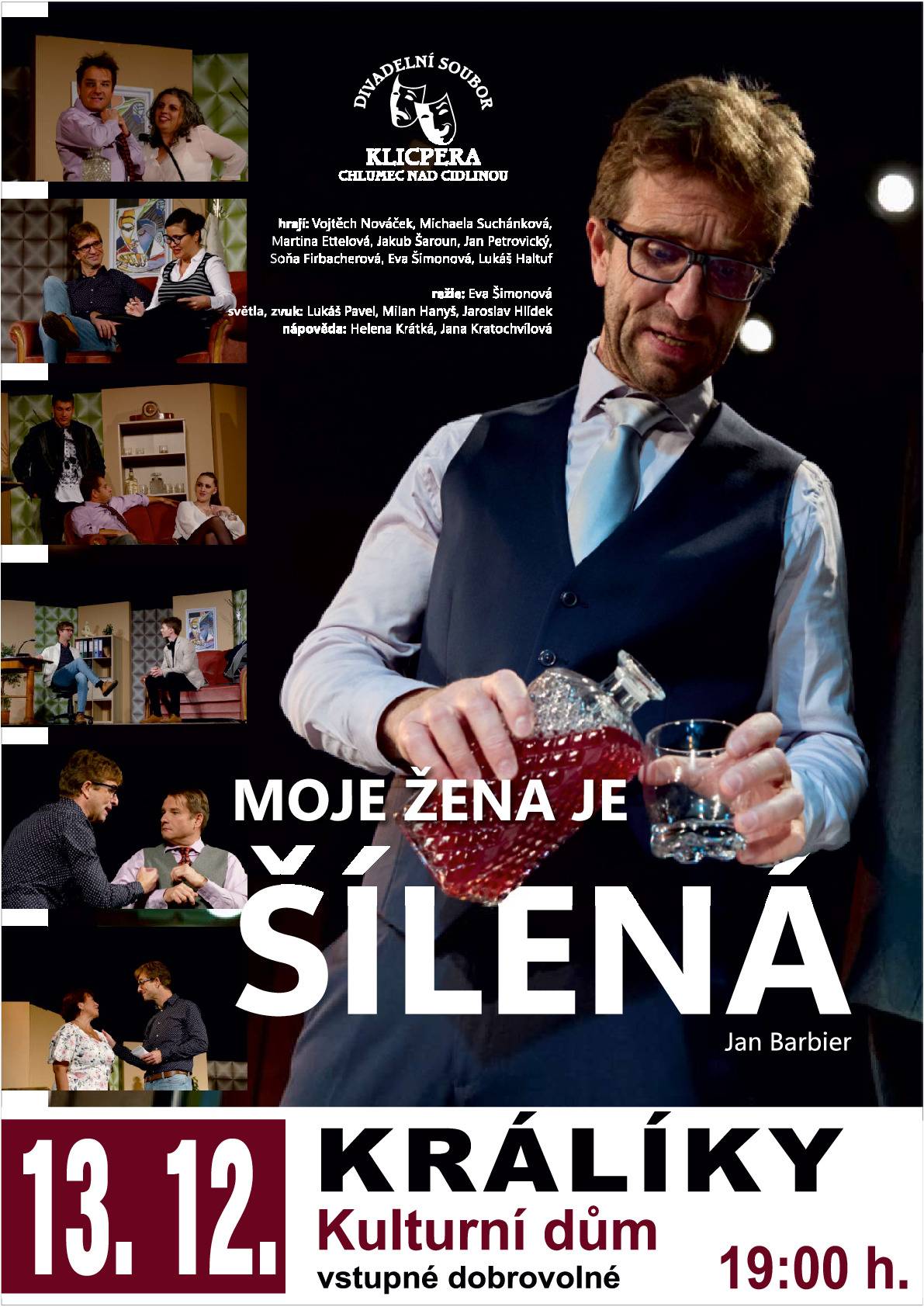 Divadlo z Chlumce KD Králíky 13 12 2025