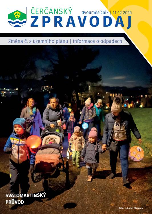 Nový a zároveň poslední letošní Čerčanský zpravodaj je pro vás k dispozici na webu obce 👇 https://www.cercany.cz/zpravodaj-c-11-12  O víkendu se můžete těšit na tištěnou verzi ve vašich schránkách🗞️📬!