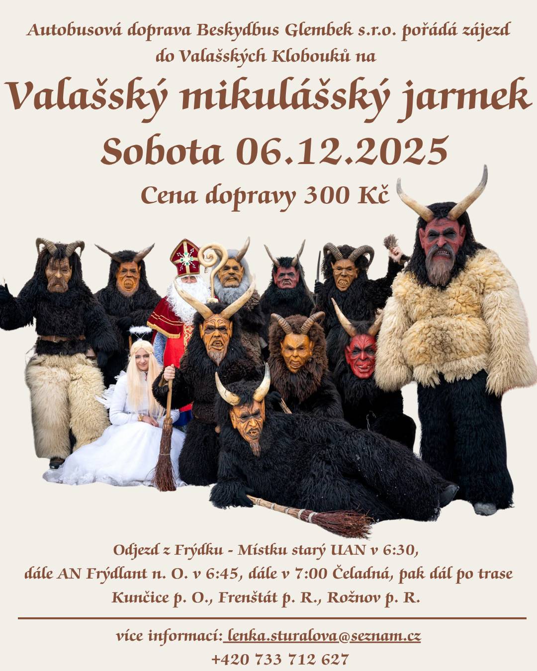 Doma už to pomalu voní vánočními vůněmi. Za oknem máme pořád bílou nadílku – zkrátka advent, jak se patří. Nezapomeňte ale v tomto předvánočním shonu zpomalit, odpočinout si a užít si všechny krásné adventní akce, které k tomuto období neodmyslitelně patří. V příloze Vám zasíláme jejich výběr a jménem všech pořadatelů Vás srdečně zveme. Zveřejnila Kristýna Amálie Heczková