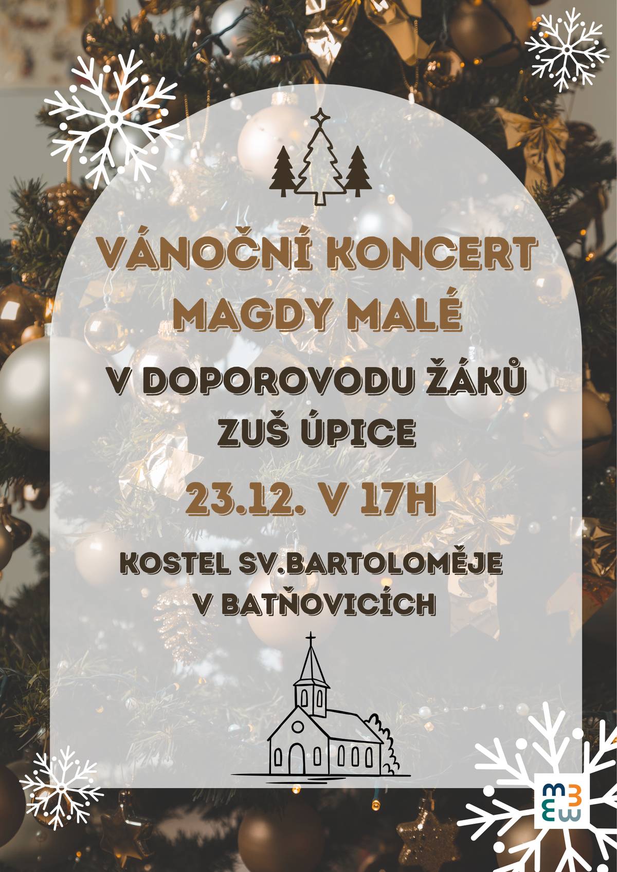 Srdečně zveme k sousedům do Batňovic dne 23. 12 2025 v 17 hodin.