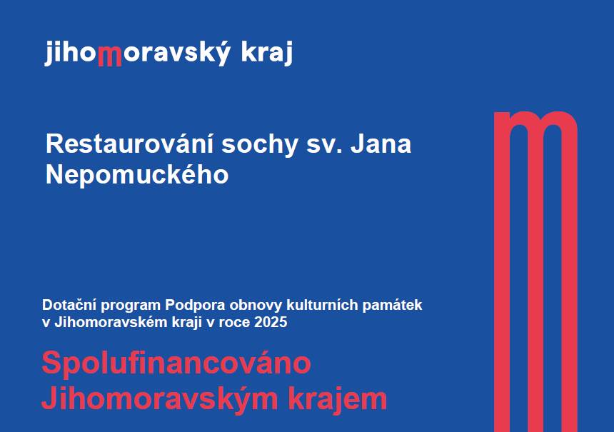 V roce 2025 byla zrestaurována socha Sv. Jana Nepomuckého