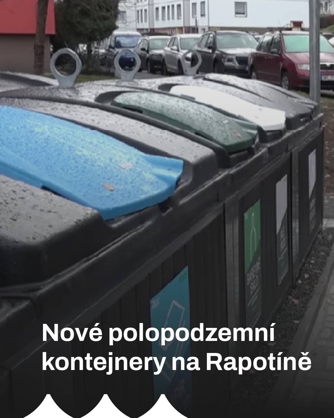 Obyvatelé sídliště Rapotín mohou využívat již druhé stanoviště polopodzemních kontejnerů.   To první vzniklo v ulici Želivského a nyní je nově umístěno v ulici Jana Ziky.       Jaké jsou výhody?   ✅velikost jednoho kontejneru vydá téměř za 5 klasických kontejnerů   ✅nižší četnost vývozů, stačí 1x týdně   ✅estetická stránka okolí kontejnerů   V příštím roce plánujeme zbudovat další stání, a to v širším centru města.       Stále však prosíme všechny obyvatele, aby objemnější odpad vozili do sběrného dvora a nevytvářeli tak kolem kontejnerových stání černé skládky.
