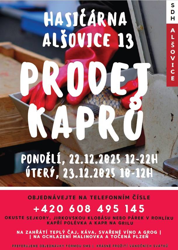 Pořádá SDH Alšovice