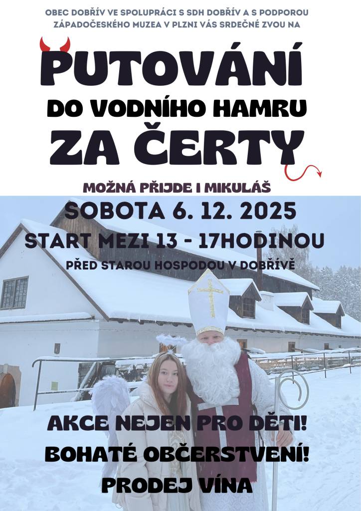 U hamru se bude moci posedět, zakoupit svařené víno, buřta- opéci si na ohýnku, pivko, klobásku, bramboráčky s vepřovým trhaným masem, párky v rohlíku, dobrou kávičku, vína z vinařství Růžička- popít ze skleničky...  Zakoupit krásné perníčky.....