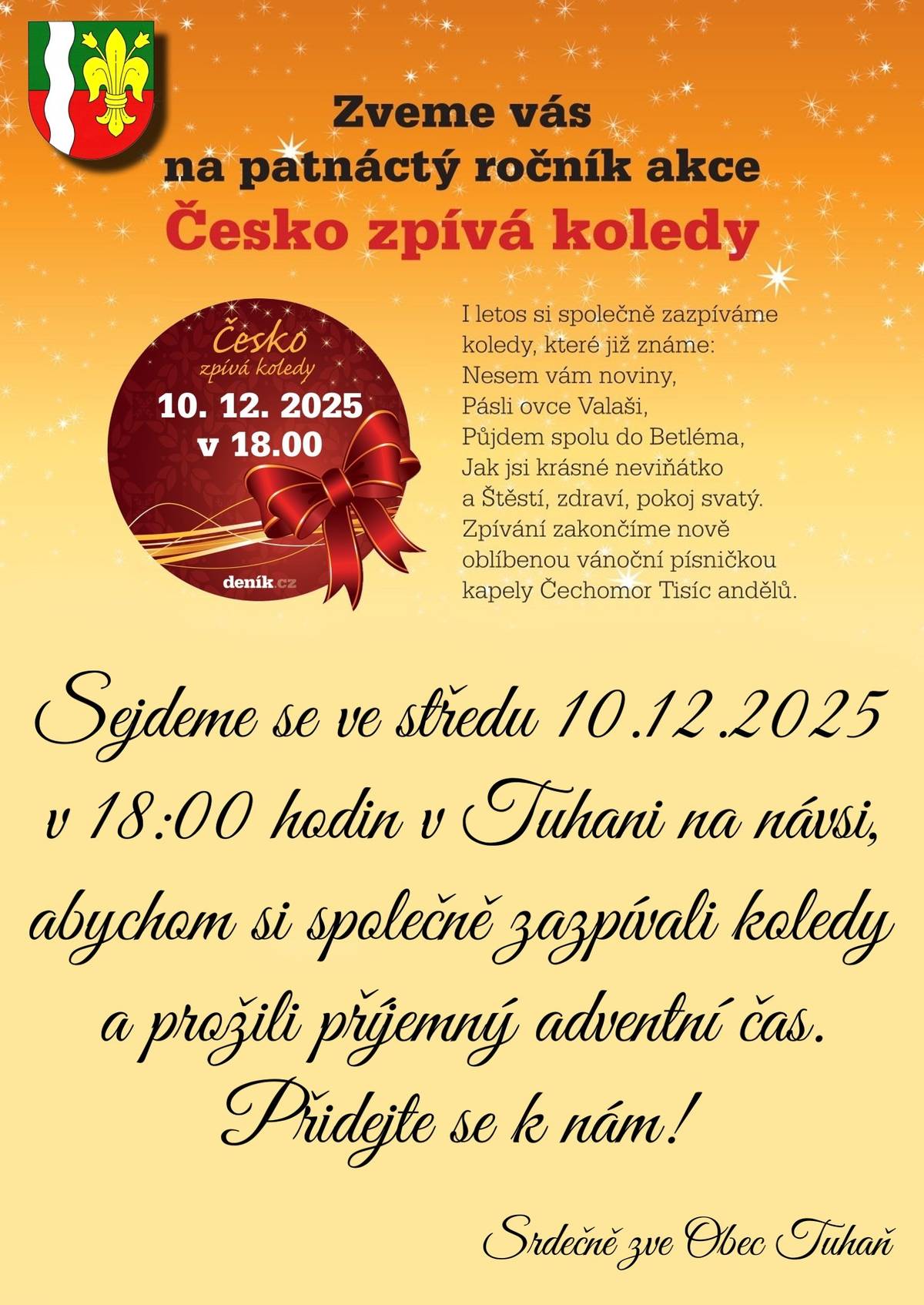 ČESKO ZPÍVÁ KOLEDY