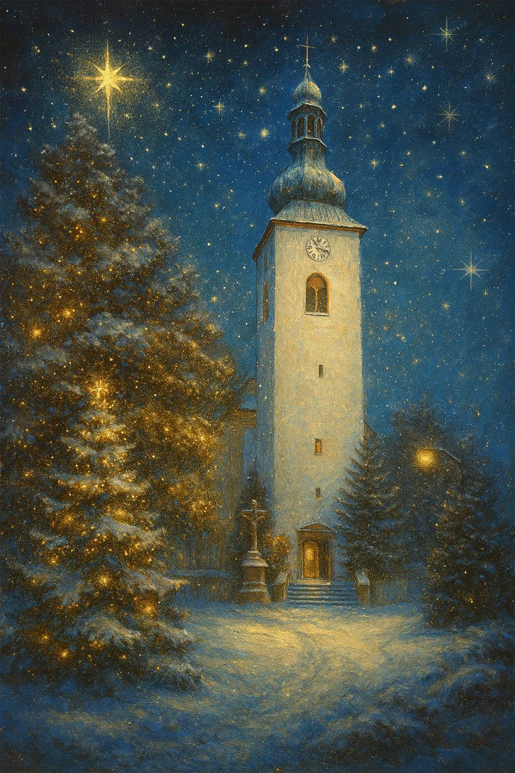 Srdečně Vás zveme k prožití vánočních svátků v kostele v Těšeticích : ✨ 24. 12. ve 20:00 – Půlnoční mše ✨ 25. 12. v 9:00 – Slavnost Narození Páně ✨ 26. 12. 14:00–17:00 – Otevřený kostel pro veřejnost Přijďte se na chvíli zastavit a načerpat vánoční atmosféru. 🙏✨