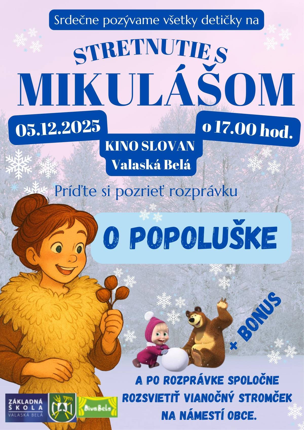 Pozývame všetky deti na: