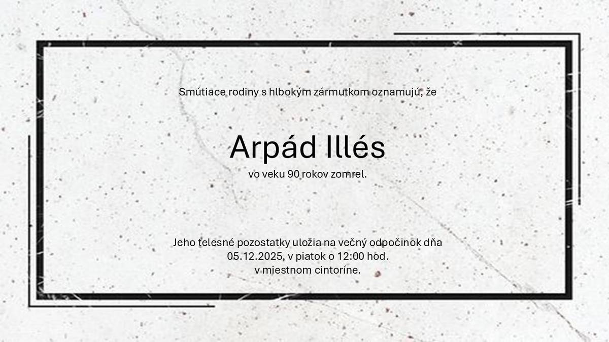 zverejnené so súhlasom rodiny