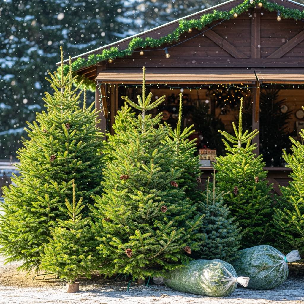 Moštárna a pálenice Veverka nabízí k prodeji krásné dánské jedle ve velikostech od 150 do 300 cm. Prodej probíhá každý pracovní den od 10:00 do 17:00 hodin a v sobotu 6. prosince 2025 bude otevřeno od 9:00 do 14:00 hodin.