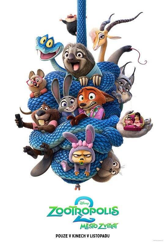 Pro velký úspěch z minulého týdne jsme se rozhodli přidat ještě jedno promítání filmu Zootropolis: Město zvířat 2. Jeden z nejhezčích animáků posledních let dnes odpoledne v našem kině!     Víme, že dnes je večer čertů a Mikulášů, ale třeba se rozhodnete děti za to, že byly hodné, raději potěšit filmem než postrašit čertem :)     Vstuepnky si můžete rezervovat na Evstupence nebo v Infocentru.