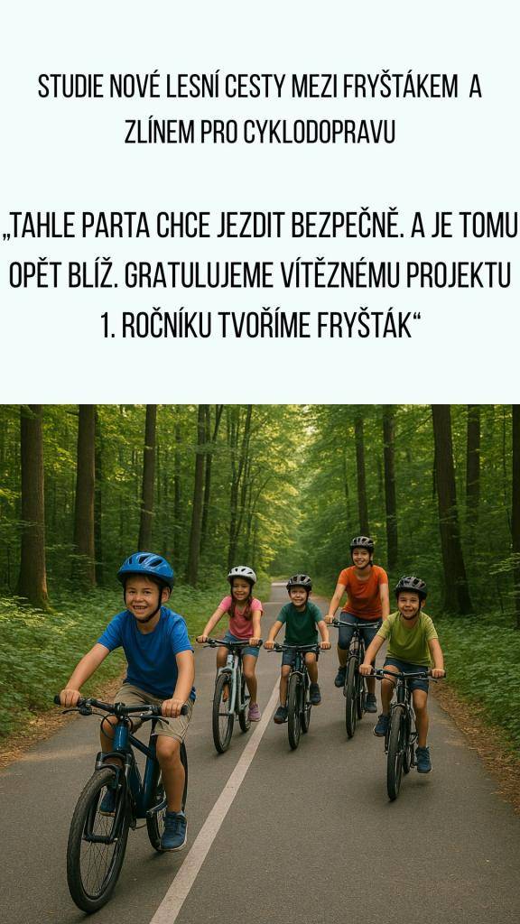 Participativní rozpočet Tvoříme Fryšták 2025 má svého vítěze!