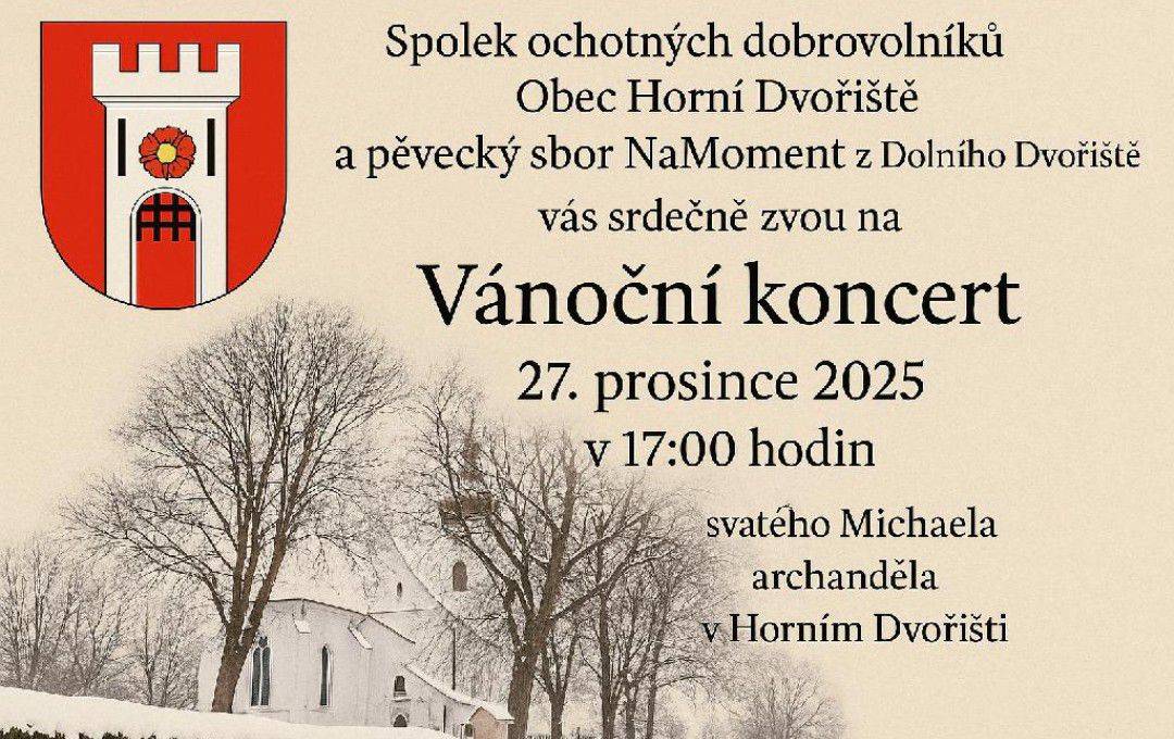 Srdečně vás zveme na Vánoční koncert pěveckého sboru NaMoment v kostele svatého Michaela Archanděla 27.12. 2025 (sobota) v 17 hodin.