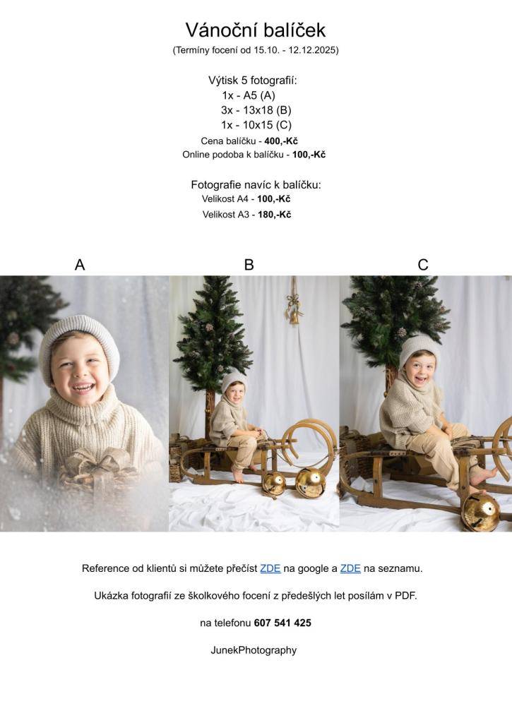 Vánoční balíček.