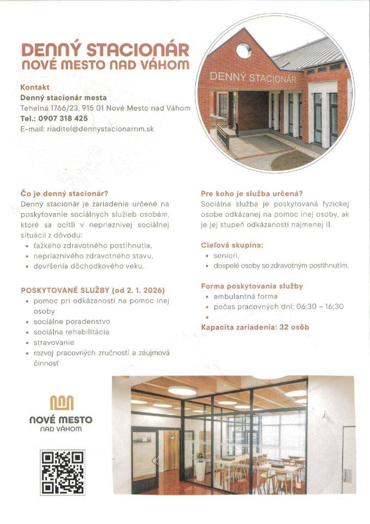 Denný Stacionár Nové Mesto nad Váhom