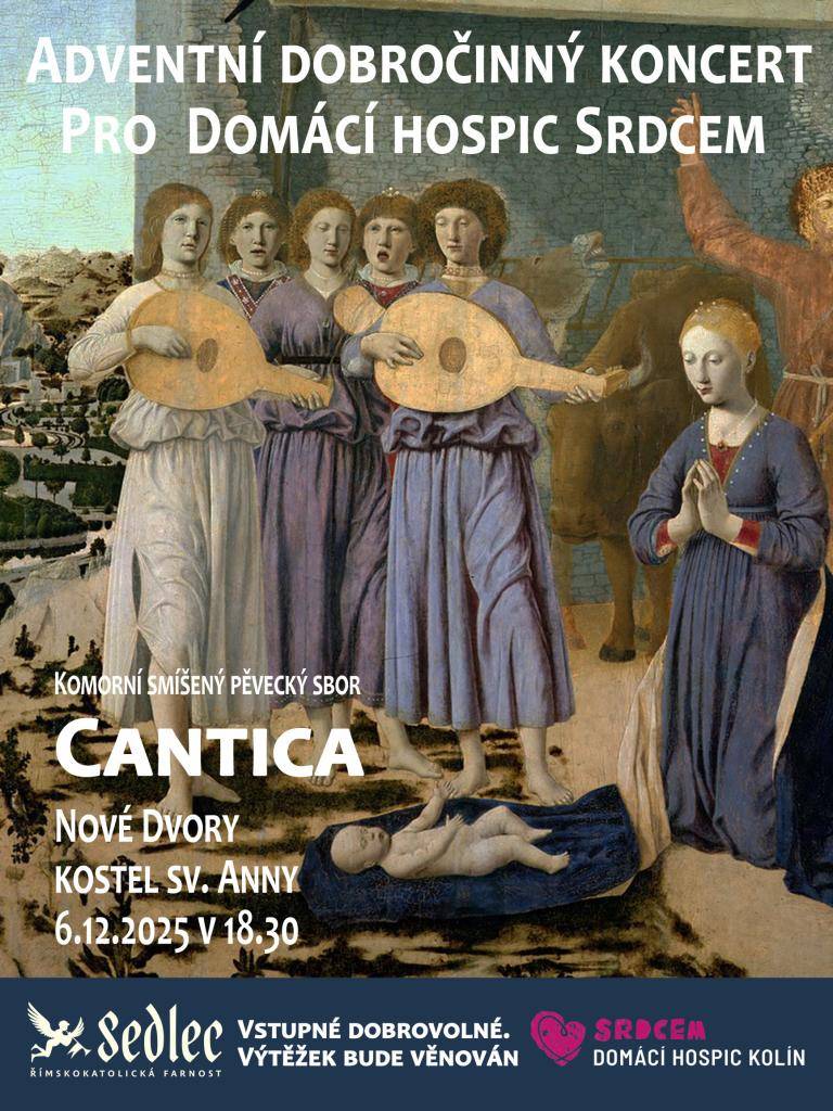 V sobotu 6.12.2025 od 18:30 hodin v kostele sv. Anny