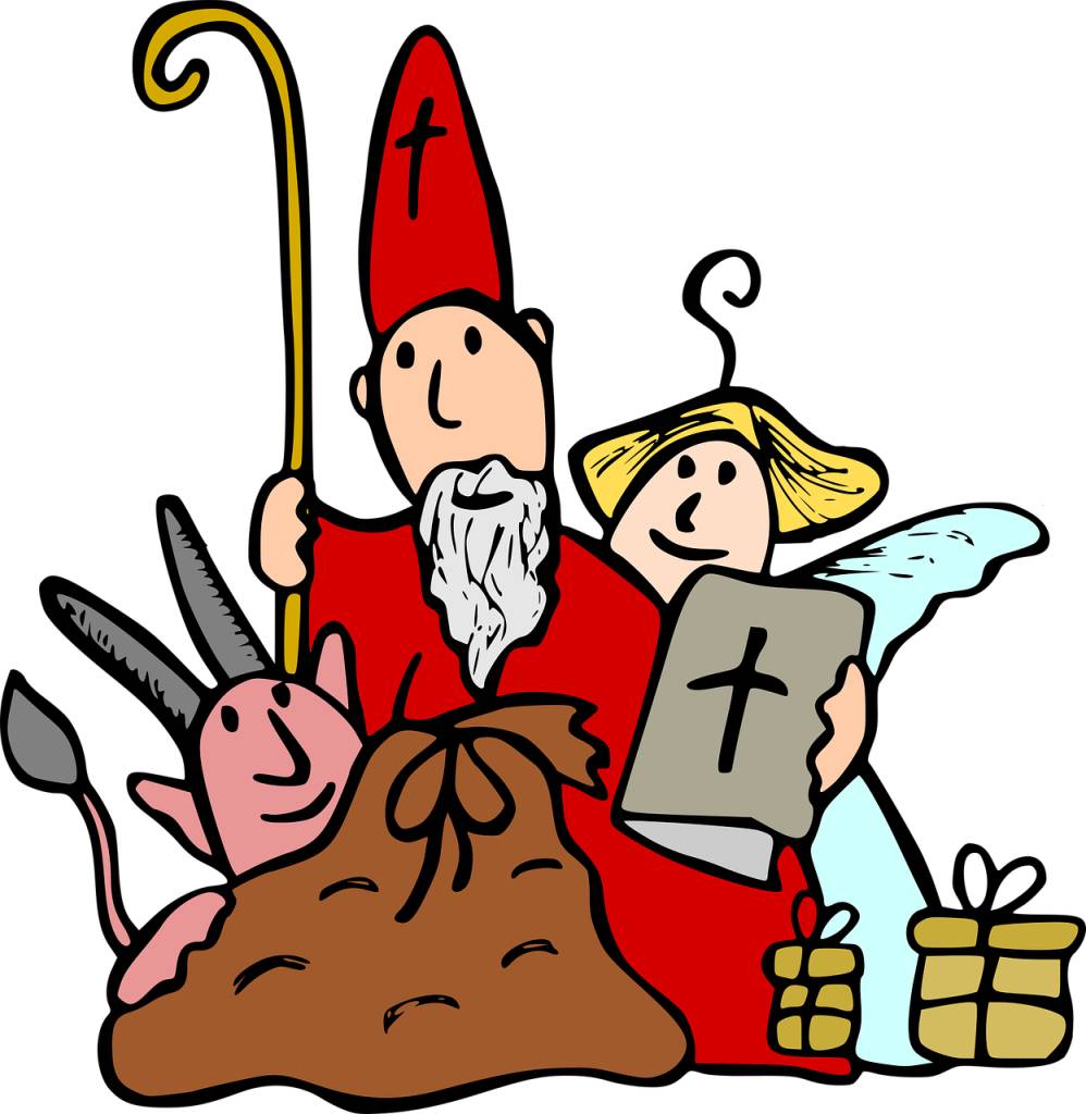 V pátek 5.12. nás navštíví ve školce Mikuláš s pomocníky.  O děti se nebojte, chodí k nám klasický český čert,  se kterým je spíše legrace.