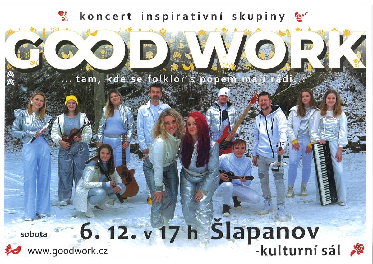 Blíží se čas, kdy se z nás všech stanou profesionální degustátoři cukroví, baliči dárků s nervy z oceli a diplomati schopní přežít rodinné sešlosti. A právě proto vás ještě jednou srdečně zveme na Vánoční koncert v sobotu od 17,00 hod., kde si můžete dopřát "odstávku" od předvánočního shonu a vánoční pohodu. Máme nachystáno a těšíme se na vás! 🎁🎶