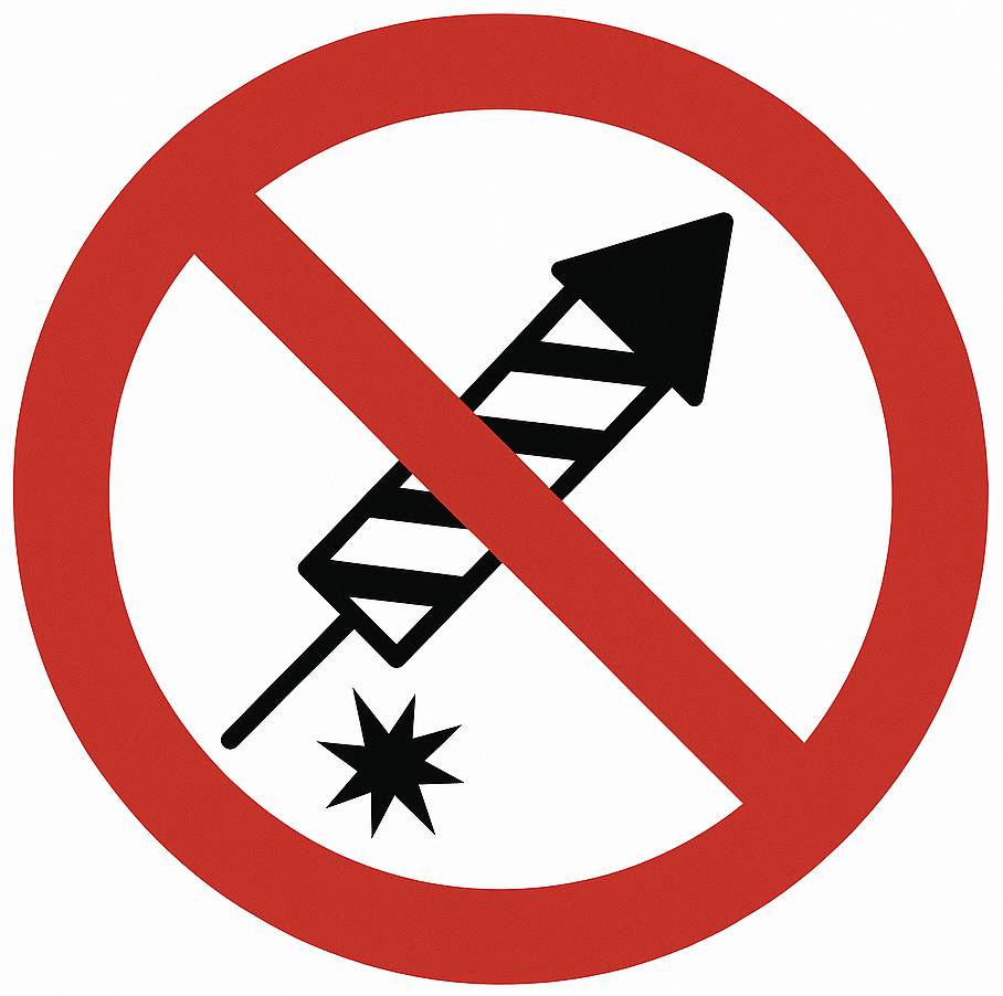 Zákaz pyrotechniky