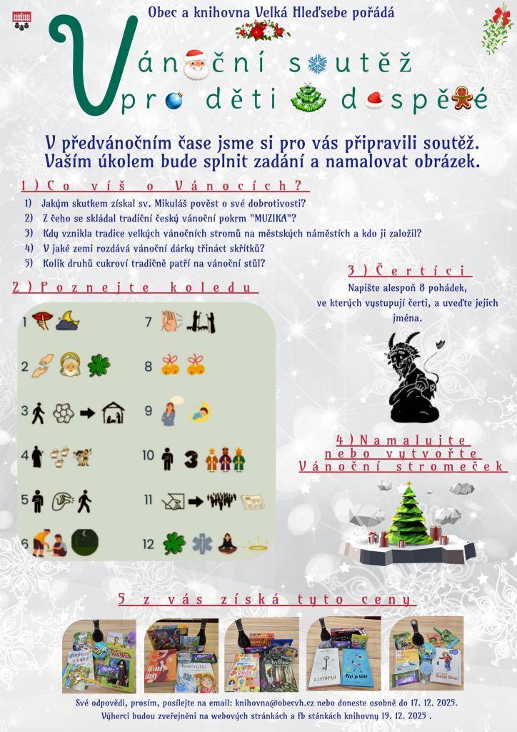 Soutěž trvá do 17.12.2025.