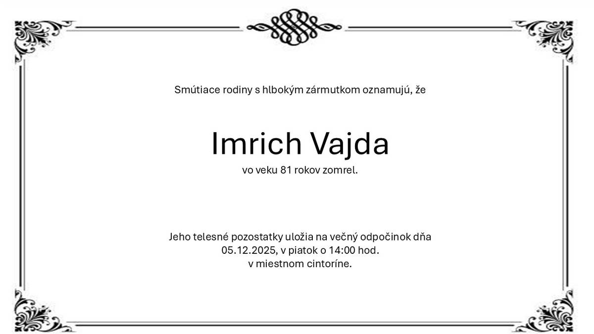 zverejnené so súhlasom rodiny