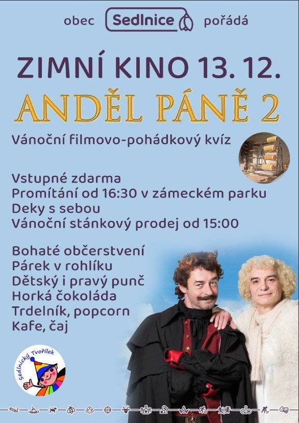 ANDĚL PÁNĚ 2 13.12.2025 od 15:00